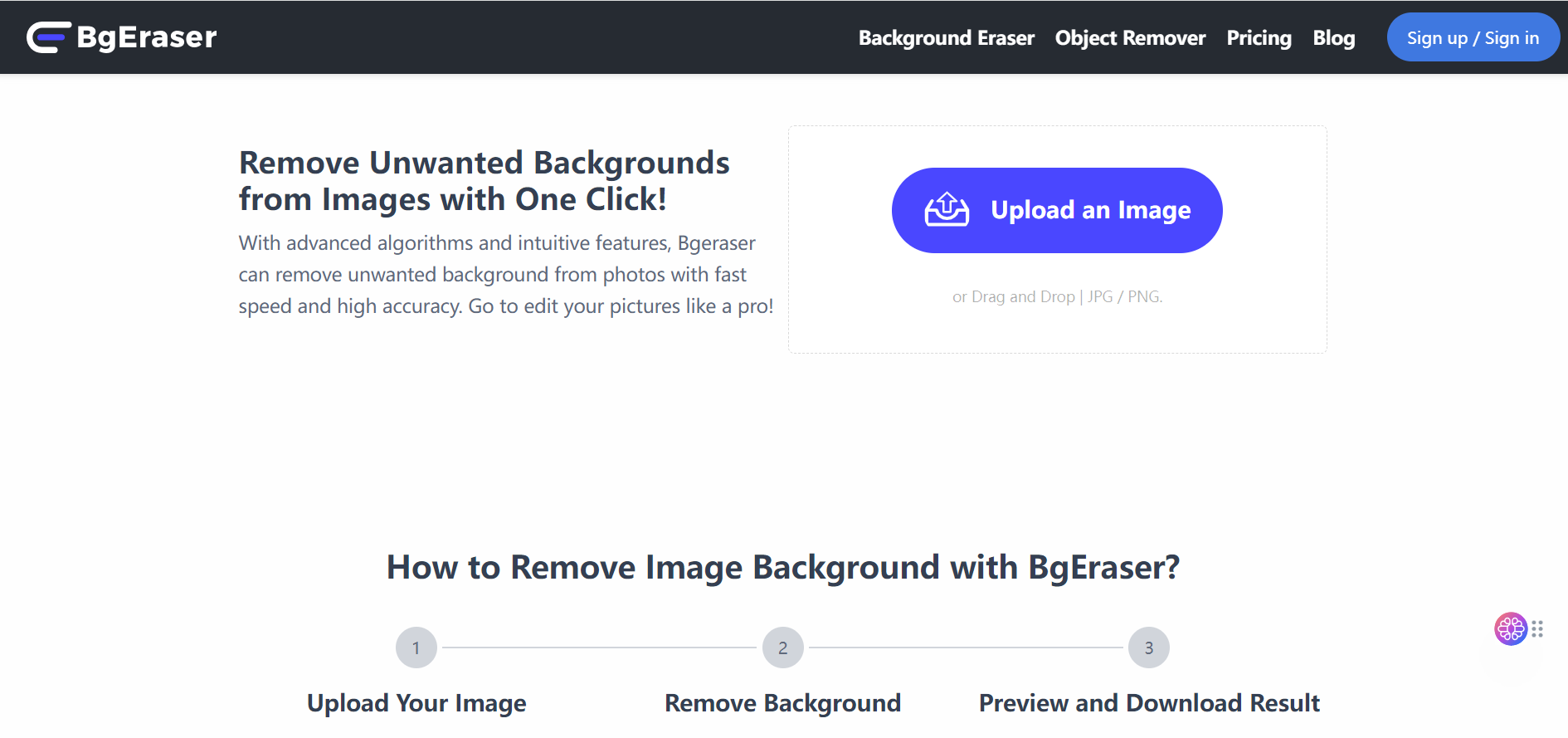 AI图片工具,AI工具,AI修图,Bg Eraser | AI智库导航-aiguide.cc