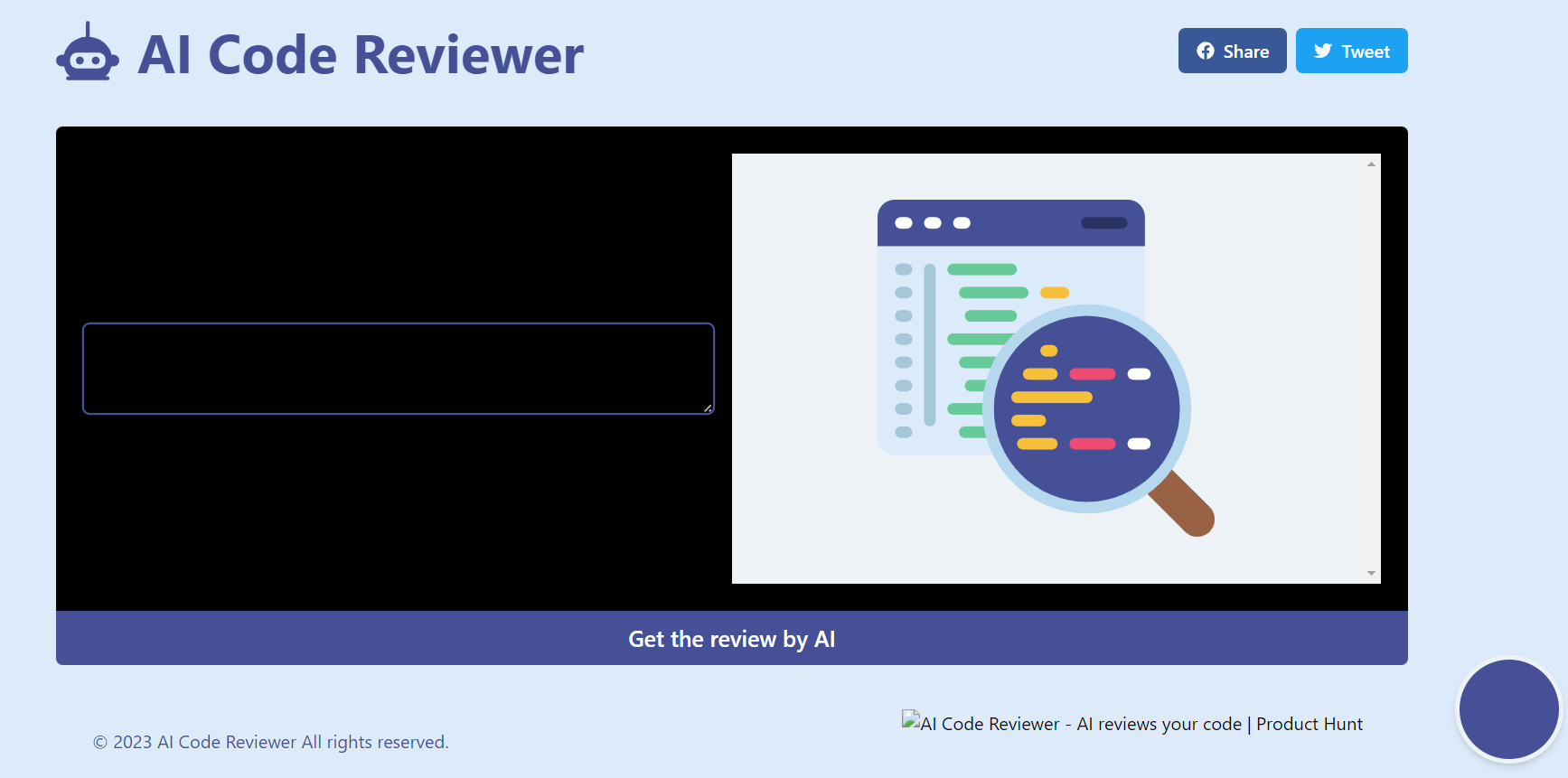 AI编程检查,AI工具,AI Code Reviewer | AI智库导航-aiguide.cc